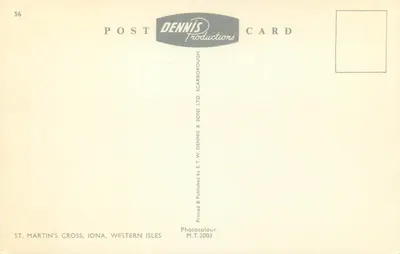 St. Martin's Cross — Iona, Wschodnie Wyspy — Dennis Productions — Rewers