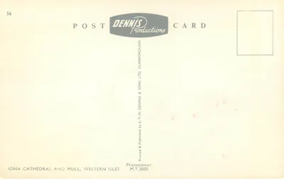 Katedra Iona i Mùll — Zachodnie Wyspy — Dennis Productions — Rewers