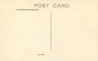 Potter Heigham, Norfolk Broads — vista de cais e barcos — PLCI3865 — Verso
