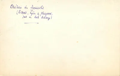 Zamek Trossachs — Hotel Trossachs — wydawca nieznany — Rewers