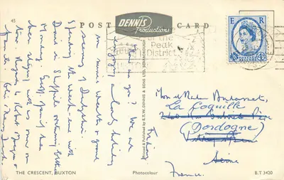 Devonshire Royal Hall — A Crescenta, Buxton — Dennis Productions — Verso