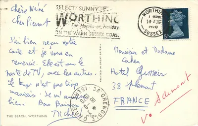Worthing — praia e edifícios — Select Sunny Worthing — Verso