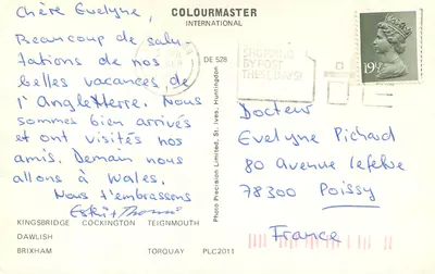 Picturesque SOUTH DEVON — COLOURMASTER INTERNATIONAL — Verso