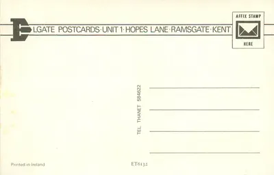 Canterbury — Drzwi miasta i katedra — Elgate Postcards — Rewers