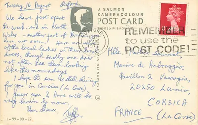 Mulheres galesas em traje nacional — J. Salmon Ltd. — n° 1-99-00-27 — Verso