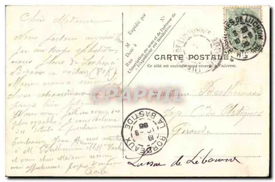 Luchon — Wodospad Montauban — V.P. Paris Nr 11 — Rewers