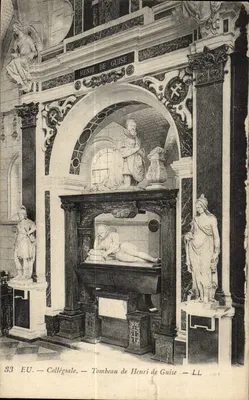 EU — Colegiata — Túmulo de Henri de Guise — LL