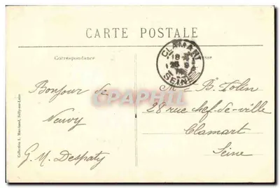 NEUVY-sur-LOIRE (Nièvre) — Les Tourcelettes — Rewers