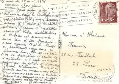 Estartit — Costa Brava — wydawca Núm. 50.325 — Rewers