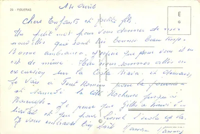 La Sardana (Typowa tancza katalońska) — Figueras — wydawca GEFOR — Rewers