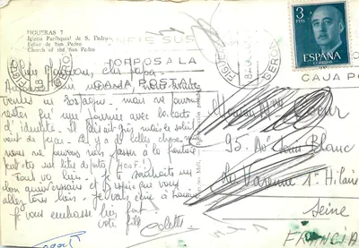 Chiesa parrocchiale di San Pietro — Figueras — editore non identificato — Verso