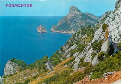 Formentor — vista panorâmica — Edic. Bohigas, n° 1.108