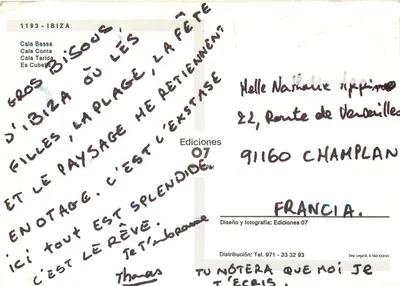 Ibiza — Praias e paisagens — Ediciones 07 — Verso