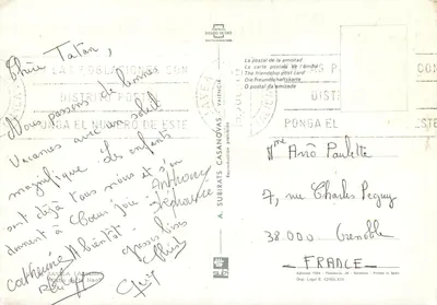 Farol de Calicó — vista panorâmica — Edições Escudo de Oro — Verso