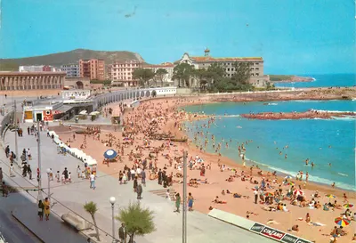 Praia de Riazor — La Coruña — Edições J.M.J.