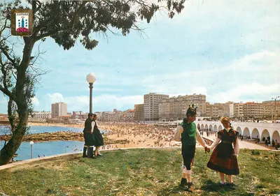 Praia de Riazor — Gorunà — Edições Piqué, n°36