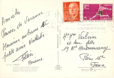 Laredo — Ogród i Pomnik Rybaków — Wydawnictwo TISA — Rewers