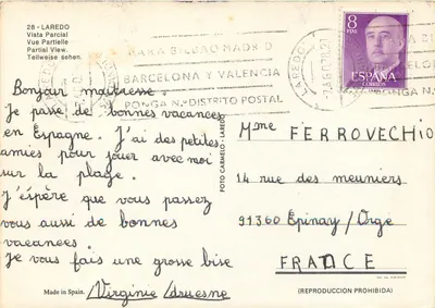 Laredo — Widok częściowy — Foto Carmelo - Laredo N°28 — Rewers