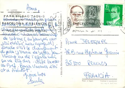 Typowa ulica — Laredo — Wydawnictwo Ekskluzywne E. "Persa" — nr 161 — Rewers