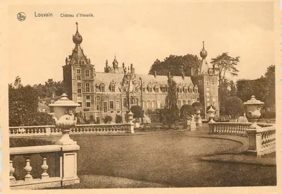 Castelo de Héverlé — Louvain — Editor N. Thill, Bruxelas