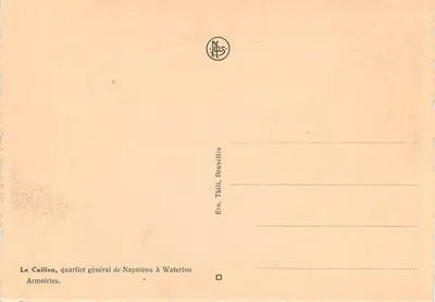 Herby Carosso Imperium — Dar M. Marcel Quinck — Wydawca E. Thill, Bruksela — Rewers