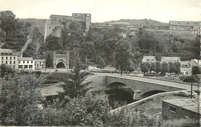 Bouillon — O Ponte da França e o Túnel — Edit. Flock-Piette, Bouillon