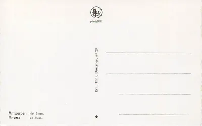 Le Steen — Antwerpen — Ern. Thill, n° 28 — Reverso