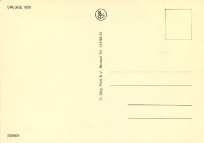 Bruges — Włóczniarze — Uitg. Thill, N.V., Brussel, N.V. — Rewers