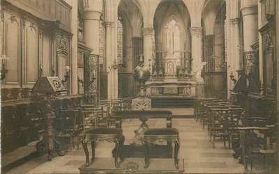 Bruges - Igreja de Nossa Senhora — O Coro — Editor Neils, Bruxelas