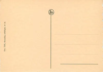 Gent — Katedra św. Mikołaja i Belfort — Ern. Thill, Bruksela, nr 16. — Rewers