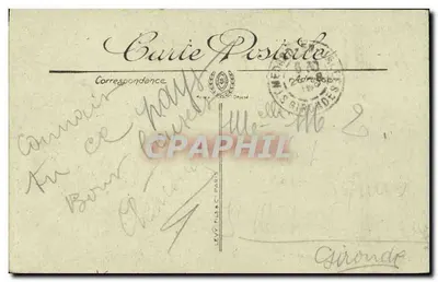Okolice Cauterets — Wodospady nad Mostem Hiszpańskim — LL. — N° 107 — Rewers