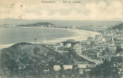 Copacabana — Rio de Janeiro — Bihete Postal do Brasil