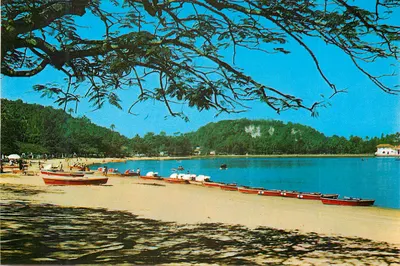 Ilha Paquetá — Trecho com suas maravilhosas praias — Sociedade Comercial e Representações Gráficas