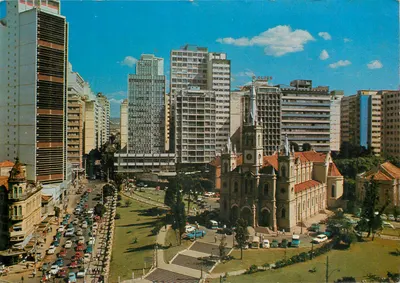 Belo Horizonte — Centro, Rua Espírito Santo e Igreja São José — BRASIL TURÍSTICO