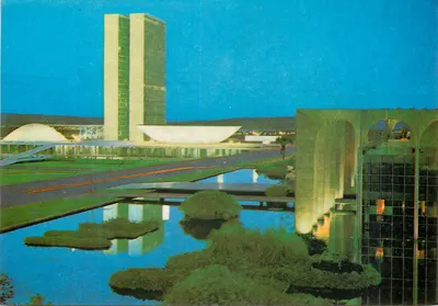 Brasília - DF — Palácio do Itamaraty e Congresso Nacional — editor Uniao Postal Universal, n° 1