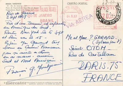 Copacabana Beach — Rio de Janeiro — Wydawca Mercator, nr 15 — Rewers