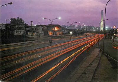 Visão noturna da avenida 23 de Maio — São Paulo — BRASILCÓLOR n° 26