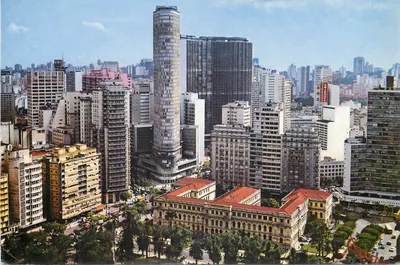 São Paulo - Brasil — Vista parcial do centro — editor ITALBRAS-SP