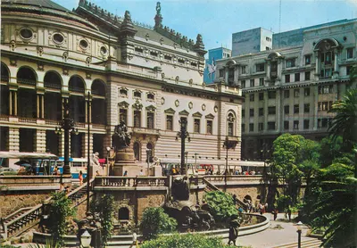 Teatro Municipal — São Paulo — editor Brasilcolor, n° 86