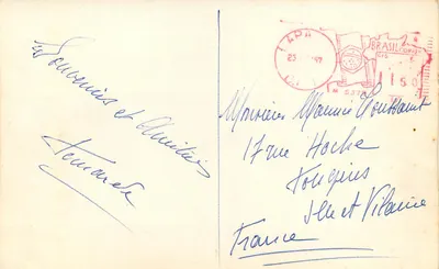Rio de Janeiro — Częściowy panorama — Lucarelli — Rewers
