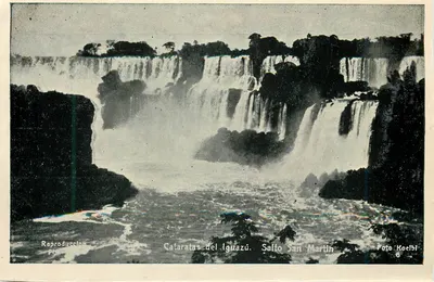 Cataratas do Iguazú — Salto San Martín — Photo Koelbl, n°6