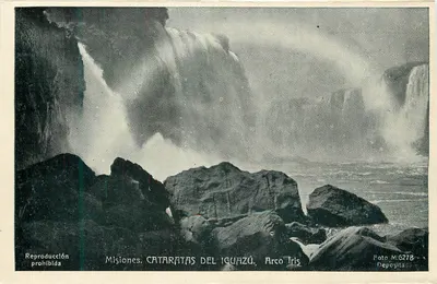 Cataratas do Iguazú — Arco-Íris — Foto M.6278, Editorial Kohlmann