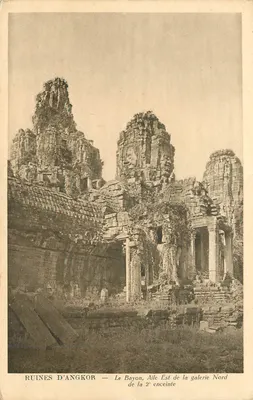 Ruínas de Angkor — Le Bayon, Ala Leste da galeria Norte da 2ª cinta
