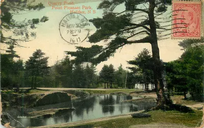 Quarry Pond, Point Pleasant Park — Halifax, N.S. — éditeur non visible, n° de série 600211