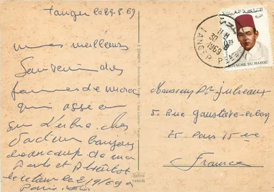 Kobiety marokańskie — Tangier — wydawca Krüger, nr 1300/35 — Rewers