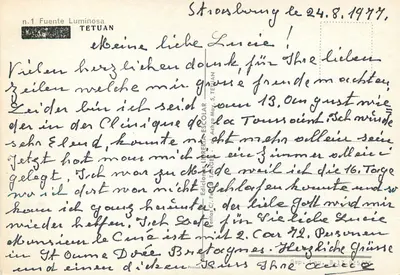 Fonte luminosa — Tétouan — Edições C.I. F. Escobar — Verso