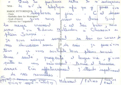 Marok — Oazę, Kasbahy, Rynek przypraw, Kozy na arganierze — MAROC PITTORESQUE — Rewers