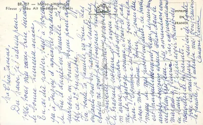 Mulheres berberes - Marrocos pitoresco - Éd. Ekrachrome — Verso