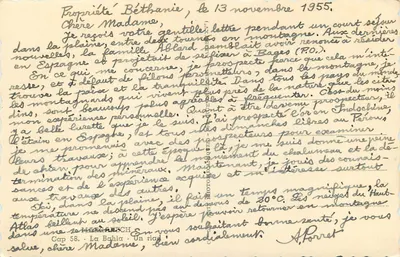 Wewnętrzny ogród własności Béthanie — Cap, nr 56 — La Bahia — Rewers
