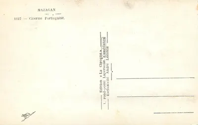 A Cegonha — Cripta ou sala subterrânea — Edição A Cegonha, André Leconte — Verso